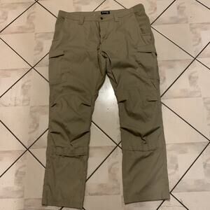 Vertx Pro Tactical Pants Mens 42x32 (40x31) Brown Cargo Utility Ripstop VTX8602